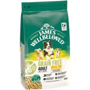James Wellbeloved Dog Adult Hypoallergenic Dry Food Grain Free Turkey 10 kg