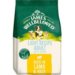 James Wellbeloved Adult Dog Hypoallergenic Dry Food Light Lamb and Rice Bag